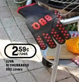 Intermarché Luva p/churrasco bbq lovers promoção