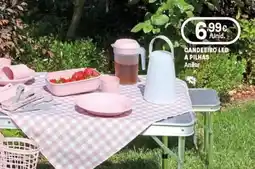 Intermarché Candeeiro led a pilhas anilar promoção