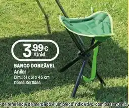 Intermarché Banco dobravel anilar promoção