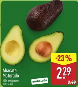 ALDI Abacate Maturado promoção