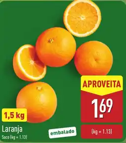 ALDI Laranja promoção