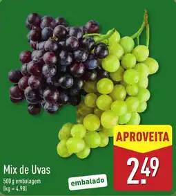 ALDI Mix de Uvas promoção