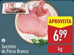 ALDI Secretos de Porco Branco promoção