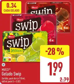 ALDI Mucci Gelado Swip promoção