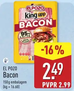 ALDI El pozo bacon promoção
