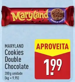 ALDI Maryland Cookies Double Chocolate promoção