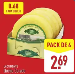 ALDI Lactimonte Queijo Curado promoção