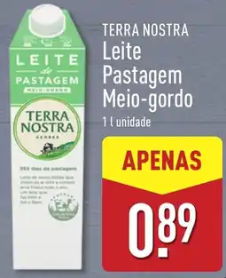 ALDI Leite pastagem meio-gordo terra nostra promoção