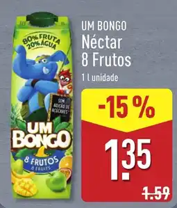 ALDI um bongo nectar 8 frutos promoção
