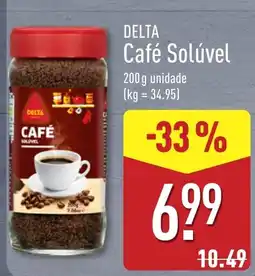 ALDI Delta café solúvel promoção