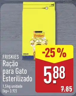 ALDI Friskies Ração para Gato Esterilizado promoção