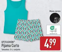 ALDI Pijama Curto Up2fashion promoção