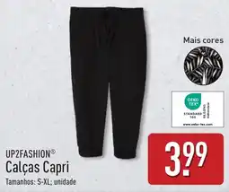 ALDI Calças Capri Up2fashion promoção