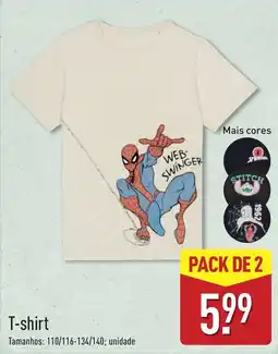 ALDI T-shirt promoção