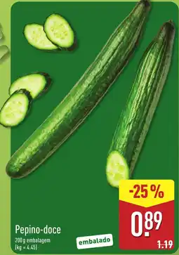 ALDI Pepino-doce promoção