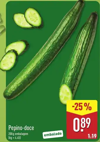 ALDI Pepino-doce promoção
