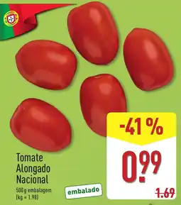 ALDI Tomate Alongado Nacional promoção