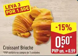 ALDI Croissant Brioche promoção