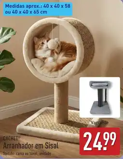 ALDI Cachet arranhador em sisal promoção