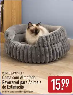 ALDI Cama com Almofada Reversível para Animais de Estimação promoção