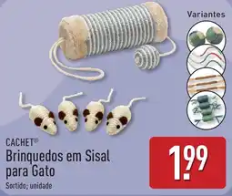 ALDI Cachet brinquedos em sisal para gato promoção