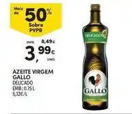 Continente Bom dia Gallo - azeite virgem promoção