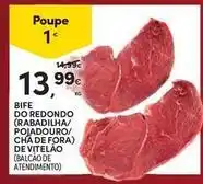 Continente Bom dia Bife do redondo promoção