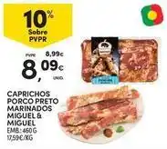 Continente Bom dia Caprichos porco preto marinados miguel & miguel promoção