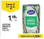 Continente Bom dia Sidul - açúcar branco promoção