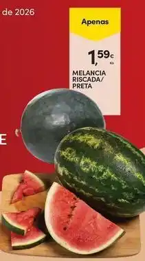 Continente Bom dia Melancia riscada promoção