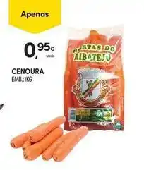 Continente Bom dia Cenoura promoção