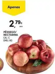 Continente Bom dia Pêssego/nectarina promoção