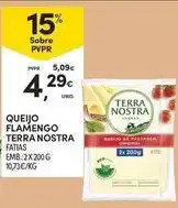 Continente Bom dia Terra nostra - queijo flamengo promoção