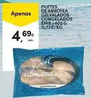 Continente Bom dia Filetes de abrotea gelvalados congelados promoção