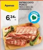 Continente Bom dia Entrecosto porco fresco promoção