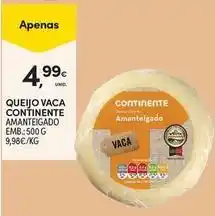Continente Bom dia Continente - queijo vaca amanteigado promoção