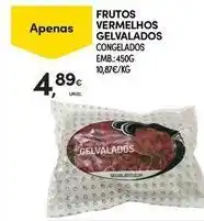 Continente Bom dia Frutos vermelhos gelvalados promoção