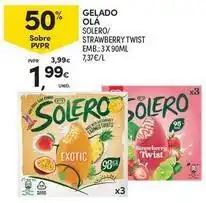 Continente Bom dia Solero - gelado promoção