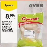 Continente Bom dia Peito de frango s/osso coprave promoção