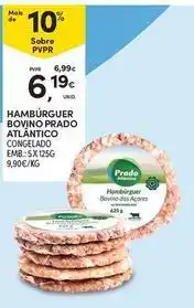 Continente Bom dia Hamburguer bovino prado atlantico promoção