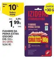 Continente Bom dia Izidoro - fiambre da perna extra promoção