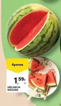Continente Bom dia Melancia riscada promoção