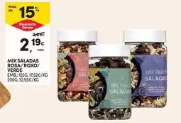 Continente Bom dia Mix - saladas rosa/roxo/verde promoção