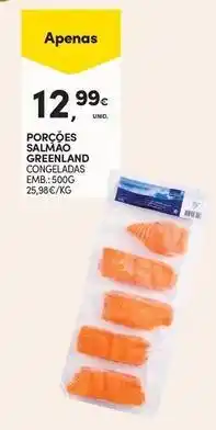 Continente Bom dia Greenland - porções salmão promoção