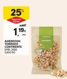 Continente Bom dia Continente - amendoim torrado promoção