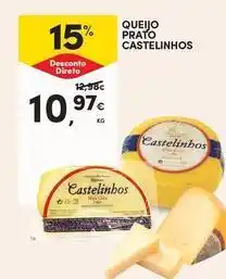 Continente Bom dia Castelões - queijo prato promoção
