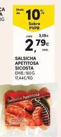 Continente Bom dia A+ - salsicha apetitosa promoção
