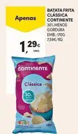Continente Bom dia Continente - batata frita classica promoção