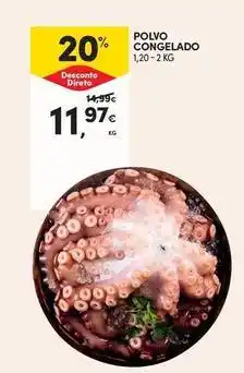 Continente Bom dia Polvo congelado promoção