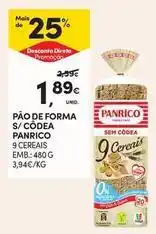 Continente Bom dia Panrico - pão de forma s/ codea promoção